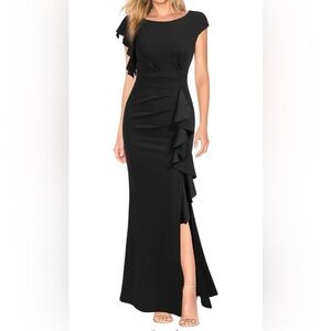 Elegant Black Evening Gown